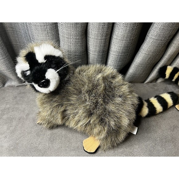 Raccoon Plush Mama Baby Smithsonians Backyard Soundprints Stuffed Animal Toy Lot - Picture 9 of 16